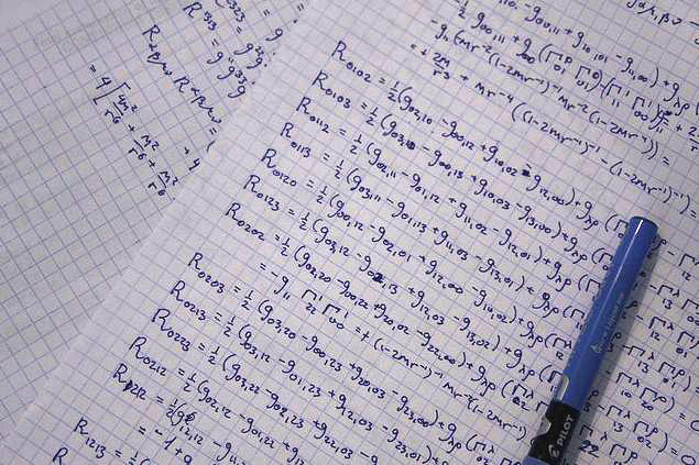 Riemann tensor components in GR